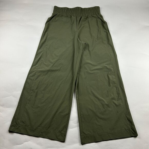 All in Motion Olive High Rise Wide Leg Athletic Pant L - Picture 1 of 6
